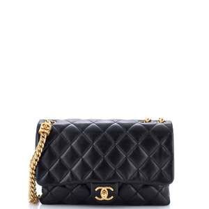 Chanel All Slide Long Flap Bag Quilted #228308C44B